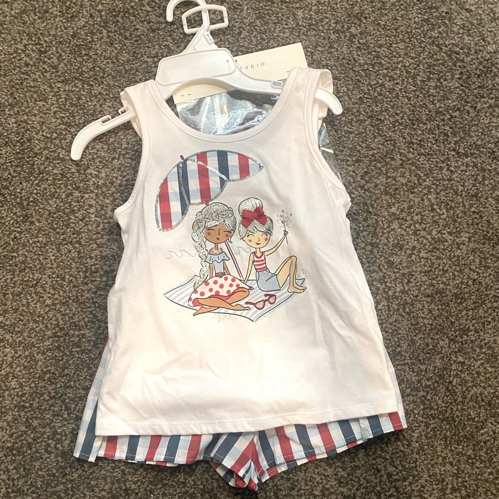 NWT Max Studio 2 Piece Outfit Girls Size 7/8